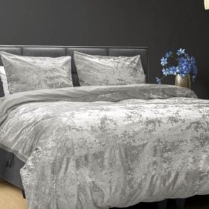 Dreamhouse Crushed Velvet dekbedovertrek