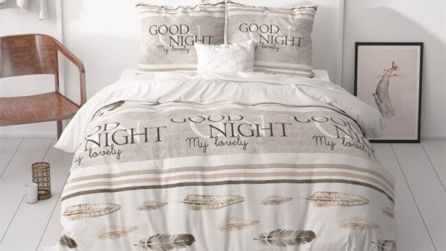 Sleeptime Good Night dekbedovertrek