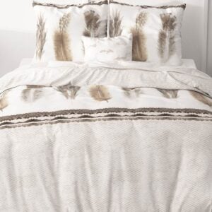 Sleeptime Feathers dekbedovertrek