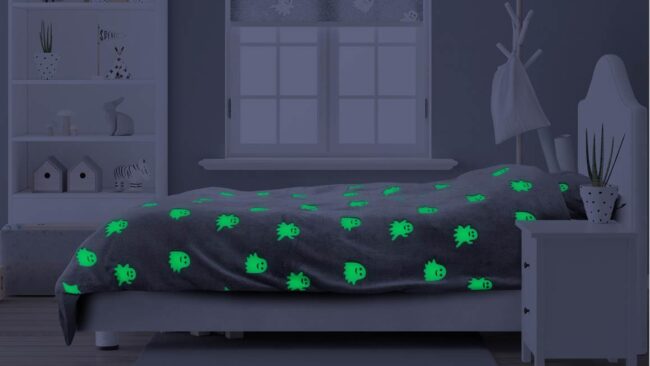 Sleeptime Glow in the dark Spooky dekbedovertrek - Afbeelding 4