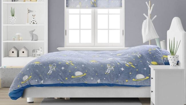 Sleeptime Glow in the dark Space dekbedovertrek - Afbeelding 4