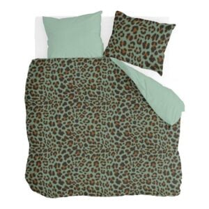 Byrklund Lazy Leopard dekbedovertrek