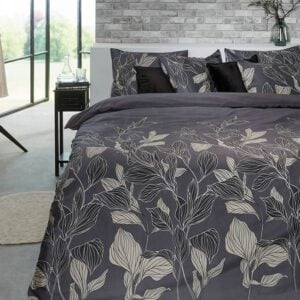 iSeng Two Tone Flowers dekbedovertrek