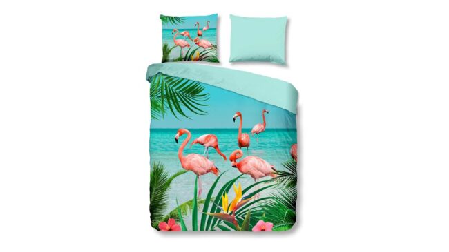 Pure Flamingo dekbedovertrek - Afbeelding 4