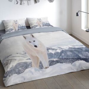 Pure White Fox dekbedovertrek