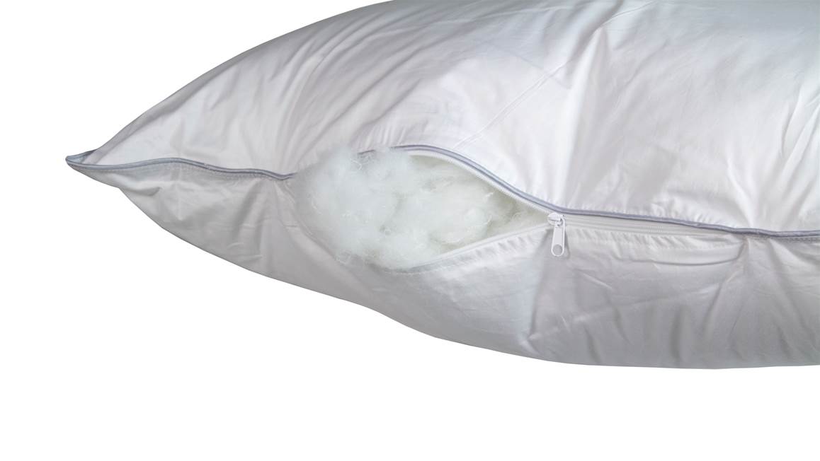 Queens Daunfill synthetisch medium hoofdkussen - Afbeelding 2