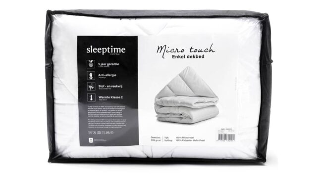 Sleeptime Micro Touch synthetisch dekbed - Afbeelding 4