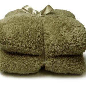 Unique Living Teddy fleece plaid