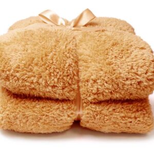 Unique Living Teddy fleece plaid