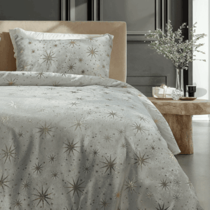 Sleeptime Stars flanel dekbedovertrek