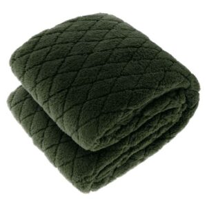 Unique Living Ezra fleece plaid