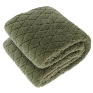 Unique Living Ezra fleece plaid