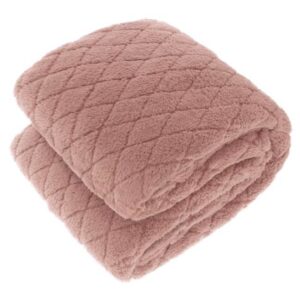 Unique Living Ezra fleece plaid