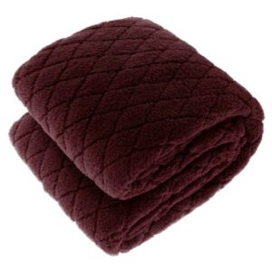 Unique Living Ezra fleece plaid