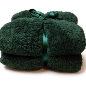 Unique Living Teddy fleece plaid