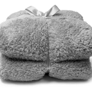 Unique Living Teddy fleece plaid