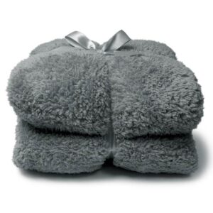 Unique Living Teddy fleece plaid