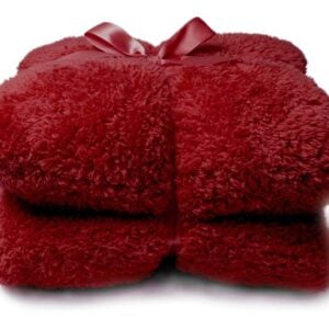 Unique Living Teddy fleece plaid