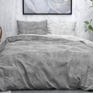 Sleeptime Twin Washed Cotton flanel dekbedovertrek