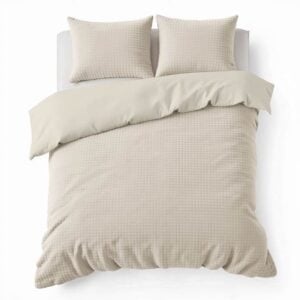 Sleeptime Check Teddy dekbedovertrek