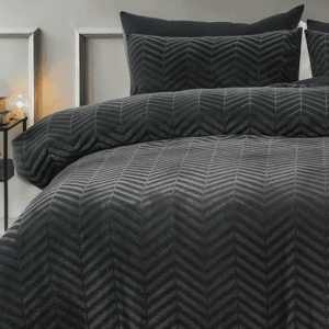 Sleeptime Chevron Teddy dekbedovertrek