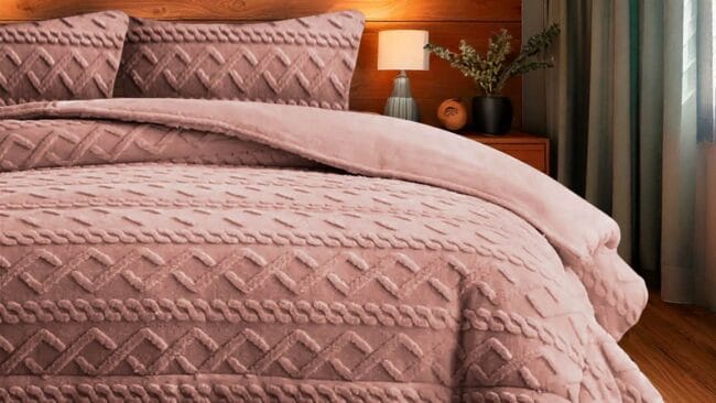 Zydante Jacquard Teddy dekbedovertrek - Afbeelding 4
