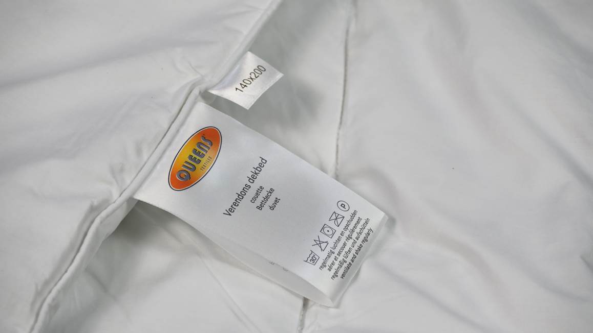 Queens Hampton donzen 4-seizoenen dekbed - Afbeelding 3