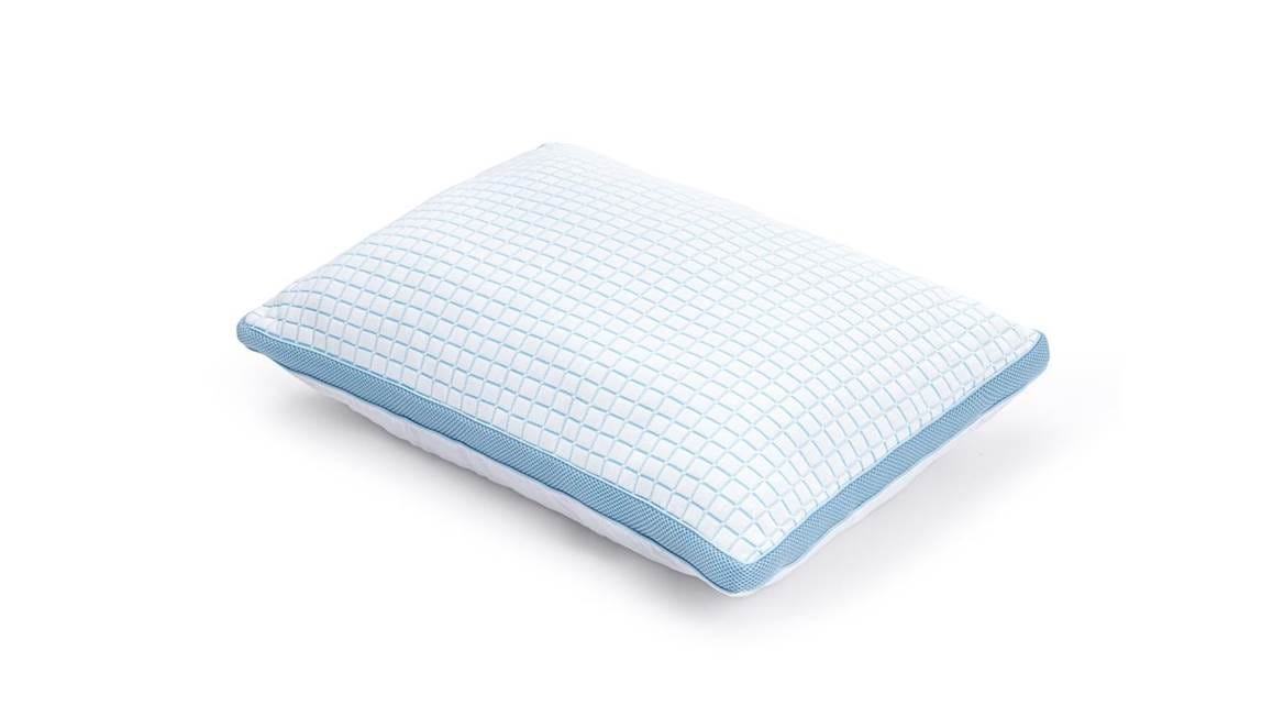 Dreamhouse Blue Cell traagschuim stevig hoofdkussen - Afbeelding 4