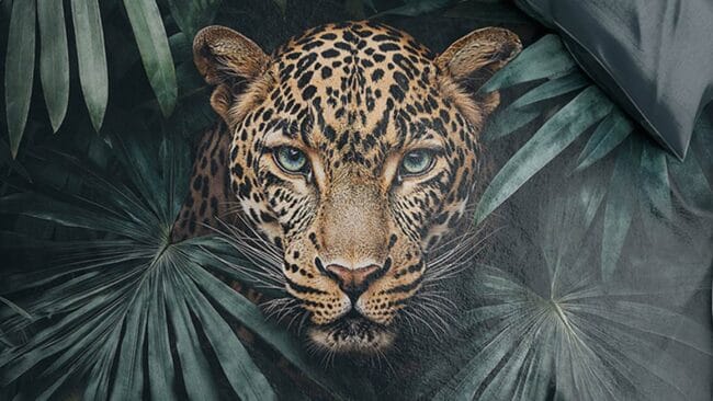 Zydante Jungle Majesty Leopard dekbedovertrek - Afbeelding 4