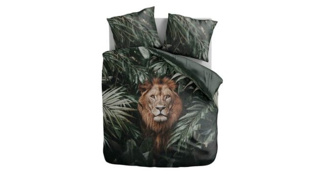 Zydante Jungle Majesty Lion dekbedovertrek