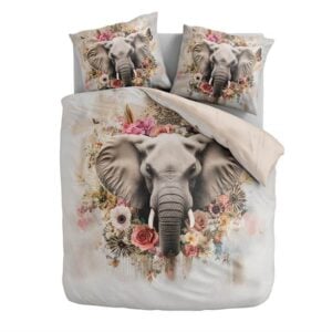 Zydante Tusks & Petals dekbedovertrek