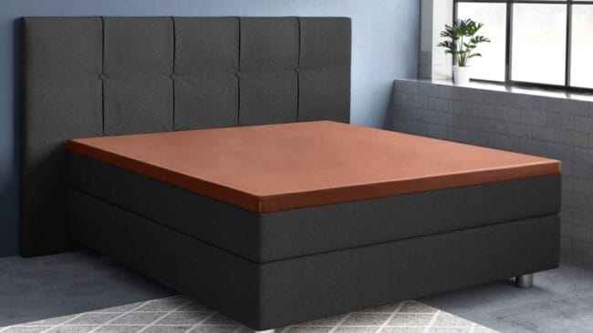 Primaviera Deluxe katoen-satijn topper hoeslaken - Afbeelding 2