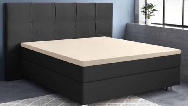 Primaviera Deluxe katoen-satijn topper hoeslaken - Afbeelding 2