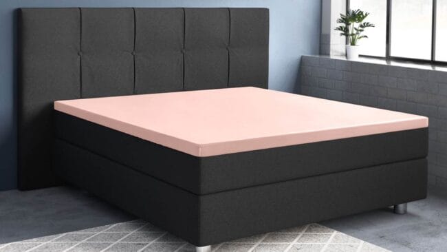 Primaviera Deluxe katoen-satijn topper hoeslaken - Afbeelding 2