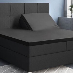 Primaviera Deluxe katoen-satijn split-topper hoeslaken