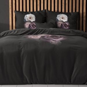 Sleeptime Deep Flowers dekbedovertrek