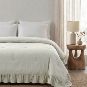 Sleeptime Ruffles wasbaar dekbed