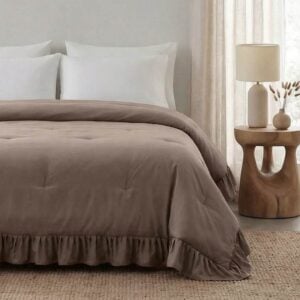 Sleeptime Ruffles wasbaar dekbed